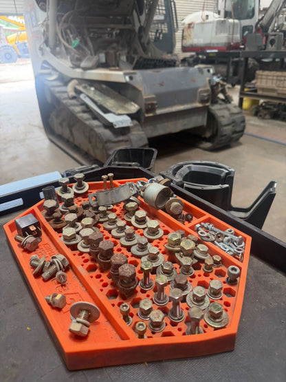 COMING SOON BOLTSTER MULTI-HEX® — Magnetic Fastener & Small Parts Organizing Tray