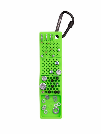 BITSTER® 2.0 — Belt-Attachable Magnetic Fastener & Small Parts Organizer