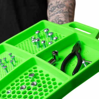 4-WAY TRAY — Flexible Fastener Organizing Tray