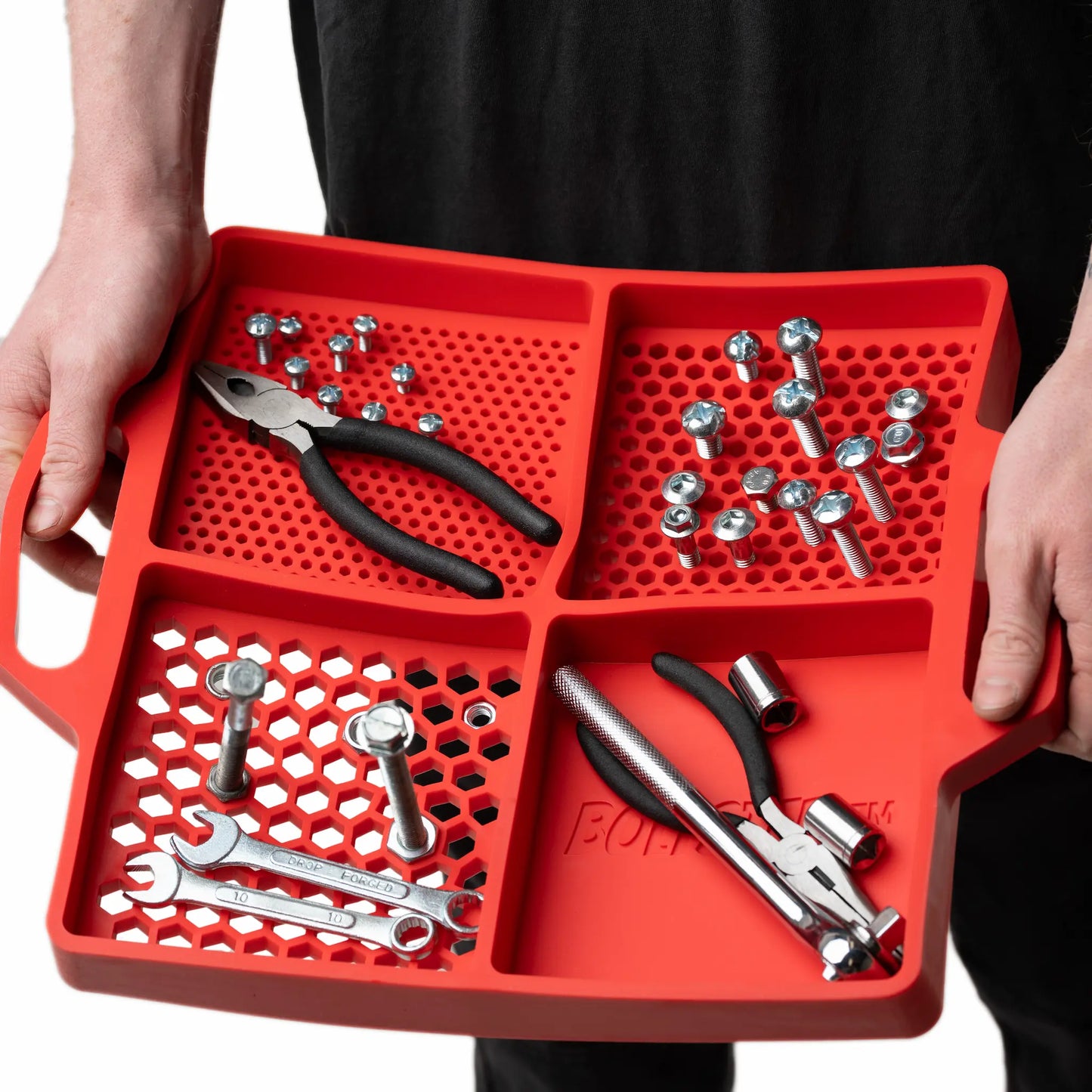 4-WAY TRAY — Flexible Fastener Organizing Tray