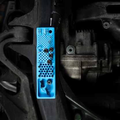 BITSTER® 2.0 — Belt-Attachable Magnetic Fastener & Small Parts Organizer