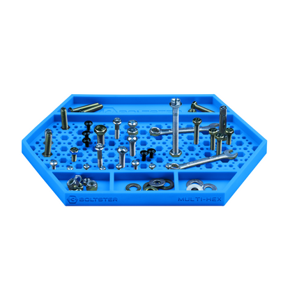 COMING SOON BOLTSTER MULTI-HEX® — Magnetic Fastener & Small Parts Organizing Tray