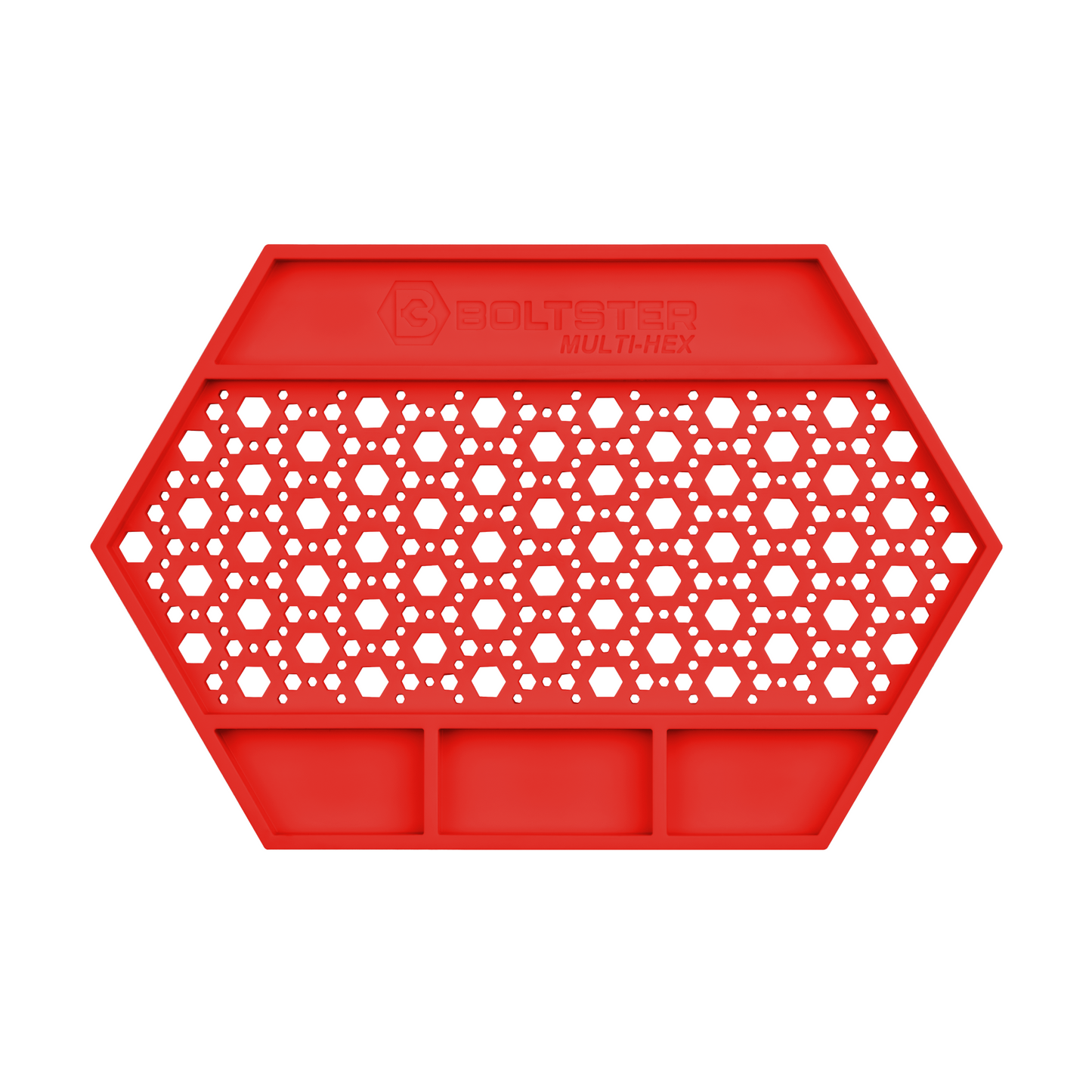 COMING SOON BOLTSTER MULTI-HEX® — Magnetic Fastener & Small Parts Organizing Tray