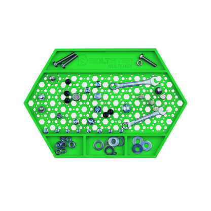 COMING SOON BOLTSTER MULTI-HEX® — Magnetic Fastener & Small Parts Organizing Tray