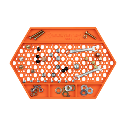 COMING SOON BOLTSTER MULTI-HEX® — Magnetic Fastener & Small Parts Organizing Tray