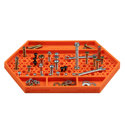 COMING SOON BOLTSTER MULTI-HEX® — Magnetic Fastener & Small Parts Organizing Tray